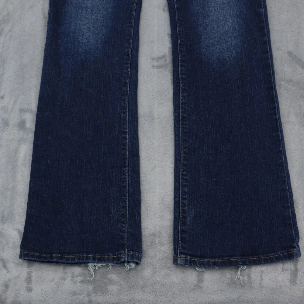 Old Navy Pants Womens 6 Blue Mid Rise 5 Pocket Design Curvy Jeans Bottoms - Picture 10 of 14